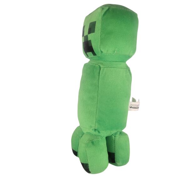 Minecraft Creeper Plush 9" Stuffed Toy Factory 2022 Green Mojang Official Stuffy - Picture 8 of 14